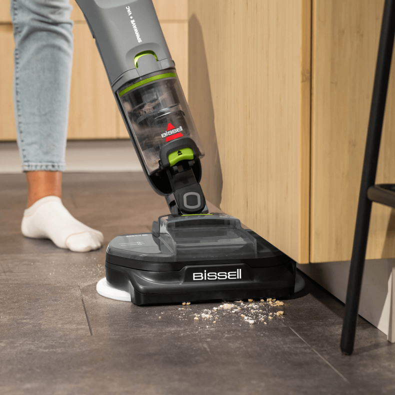 BISSELL SpinWave Vac Pet Pro 3898N Akku-Stabstaubsauger 70 min Schwarz, Grau