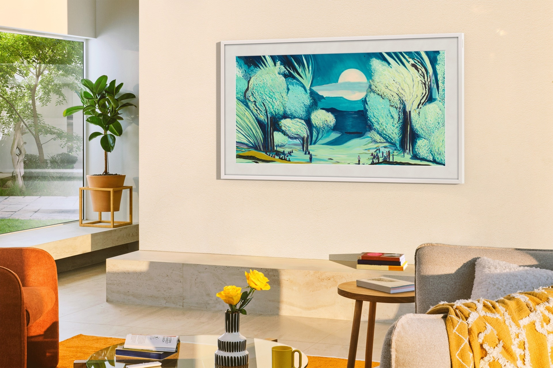 Samsung The Frame LS03F Series GQ65LS03FAU 65" 4K UHD QLED Schwarz