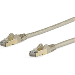 StarTech.com 6ASPAT5MGR Patchkabel CAT6a (5 m, grau, RJ45-Snagless-Steckverbinder, CAT6a-STP-Kabel, Kupferdraht, Netzwerkkabel) (6ASPAT5MGR)