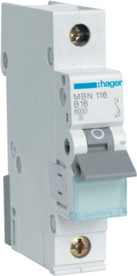 Hager MBN116 Elektroschalter 1P (MBN116)