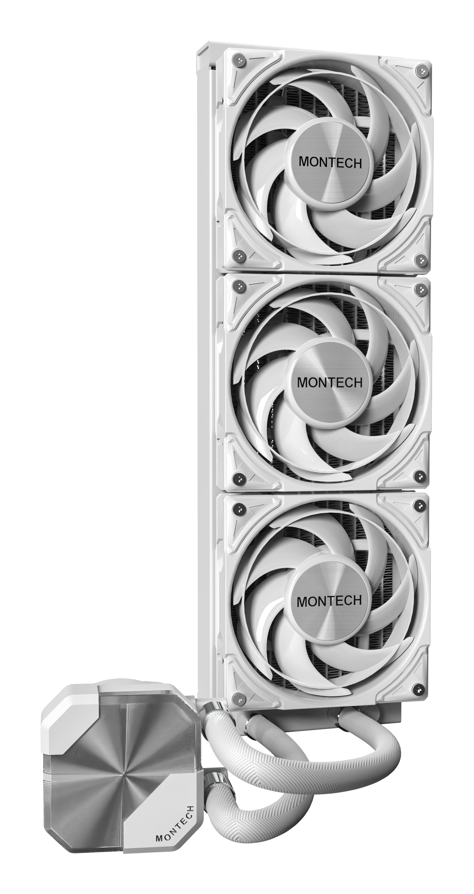 Montech HyperFlow Silent 360 All-in-One-Flüssigkeitskühler Weiß