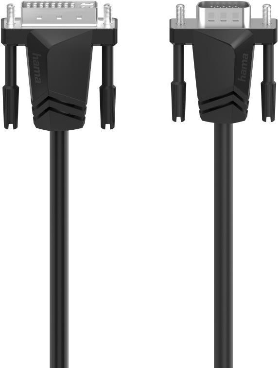 Hama 00200714 DVI-Kabel 1,5 m DVI-I Schwarz (00200714)