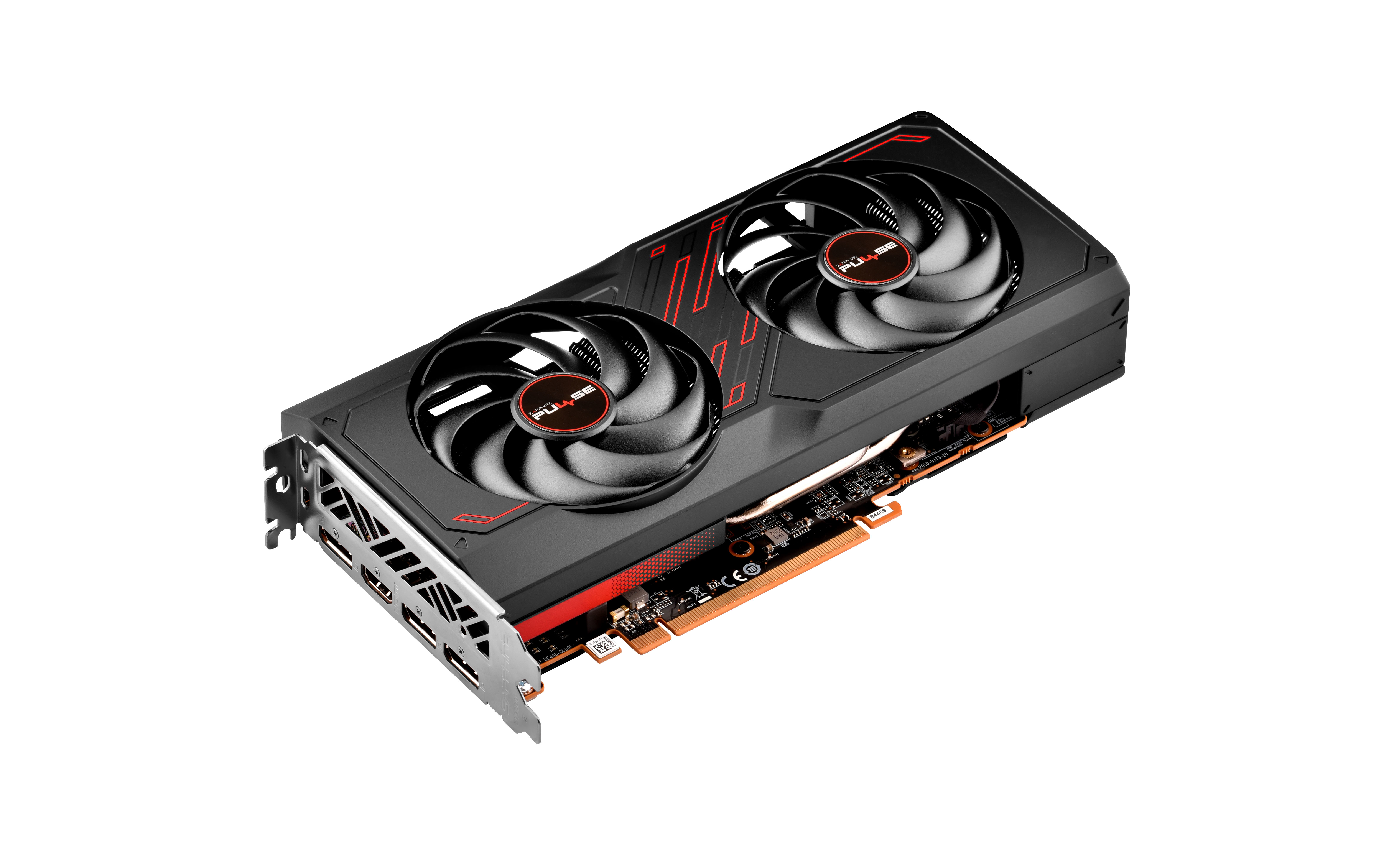Sapphire Pulse Radeon RX 7600 Grafikkarte 8 GB GDDR6 PCIe 4.0 HDMI DisplayPort Schwarz
