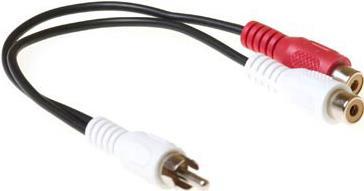 ADVANCED CABLE TECHNOLOGY AK2025 0.2m RCA 2 x RCA Schwarz - Rot - Weiß Audio-Kabel (AK2025)