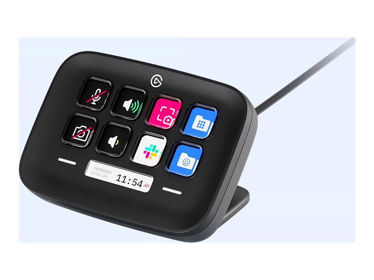 Elgato Stream Deck Neo Tastenfeld USB Schwarz