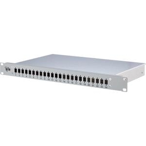 Metz Connect LWL-Patchpanel 24 Port LC-D , SC-D , ST 1502507300-E Unbestückt (1502507300-E)