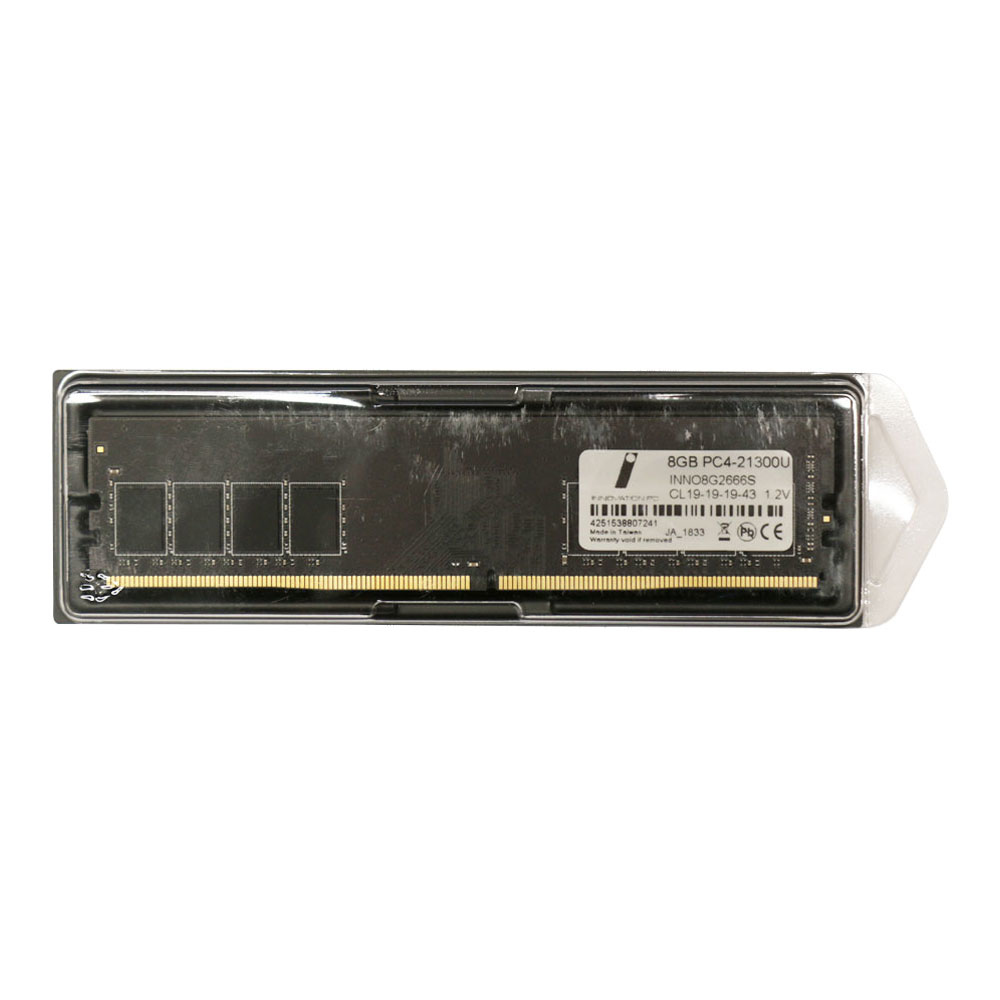 Innovation IT 8 GB RAM DDR4 2666 MHz DIMM 288-Pin Non-ECC CL19