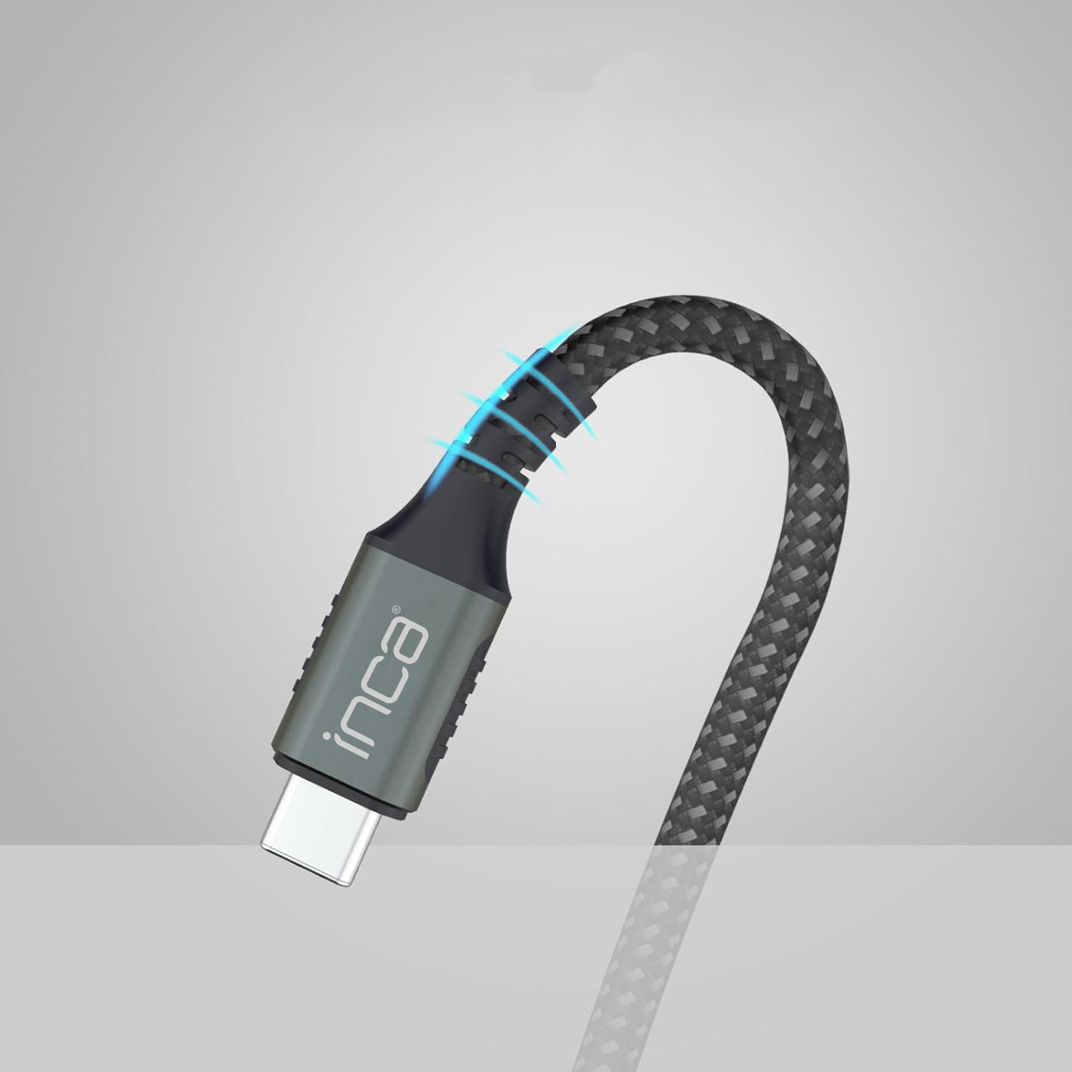 INCA ITCT-40 USB-C Kabel USB4 40 Gbit/s 240 W 8K 0,8 m Schwarz