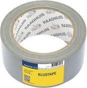 RAADHUIS Gewebeband, 50 mm x 50 m, silber Panzertape für Reparaturarbeiten, mit Hand abreißbar, - 1 Stück (RD-351312)