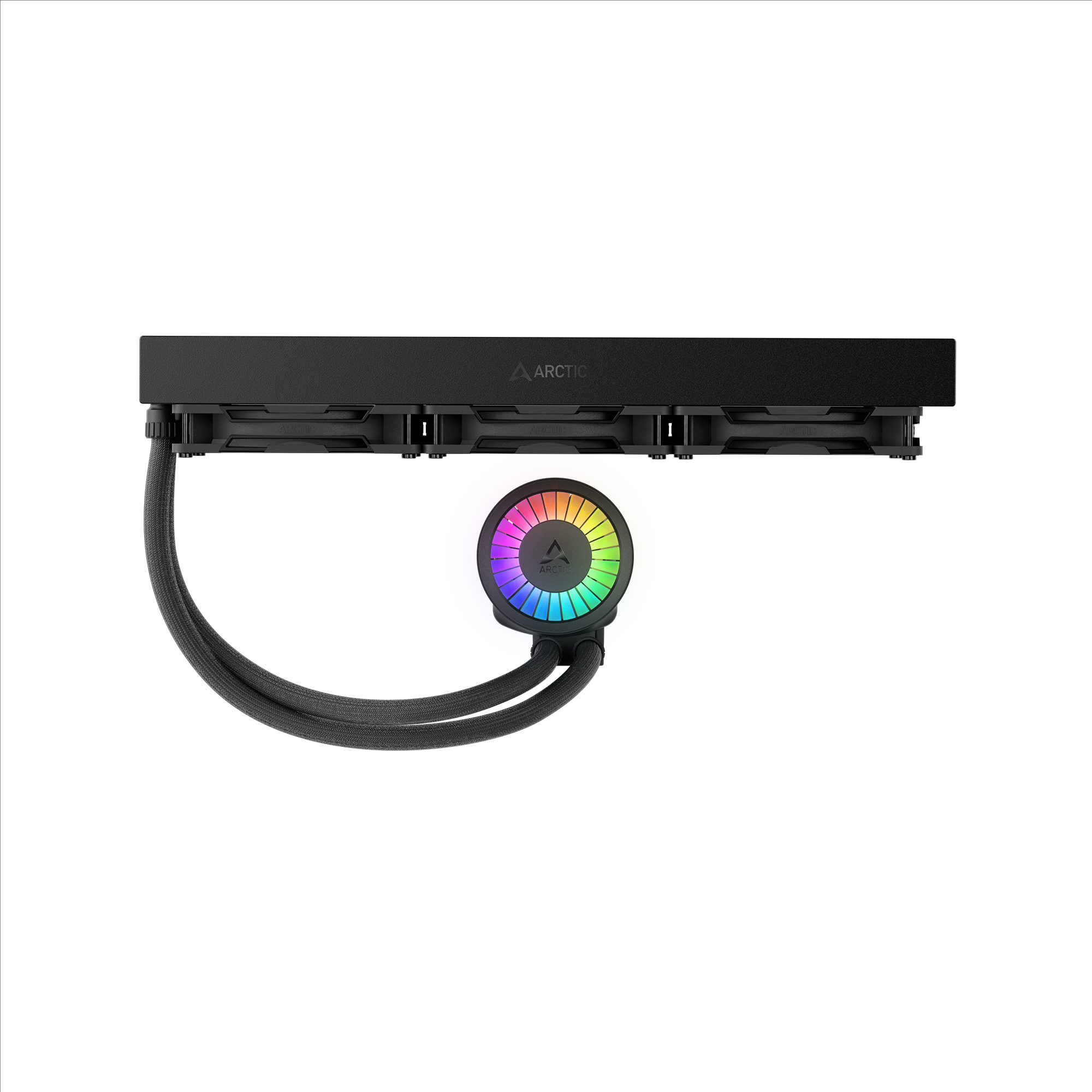 ARCTIC Liquid Freezer III Pro 420 A-RGB CPU-Wasserkühlung 420 mm 3x 140 mm Schwarz
