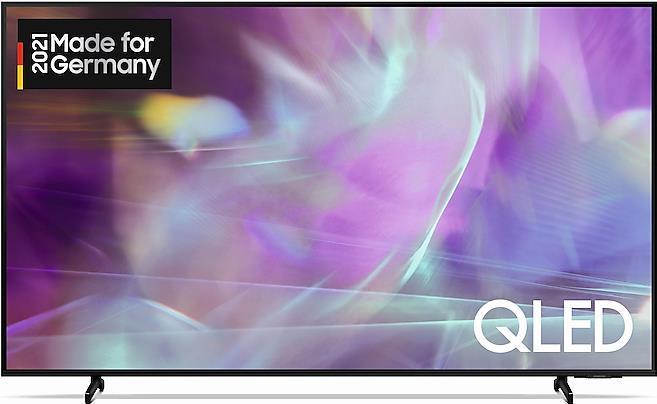 Samsung GQ55Q60AAUXZG sw QLED-TV UHD 4K PQI 3100 Q HDR Dual LED Alexa&Bixby [Energieklasse F] (GQ55Q60AAUXZG)