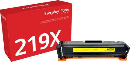 XEROX EVERYDAY YELLOW TONER REPLACES HP 219X (W2192X) HIGH CAPACITY (006R05156)