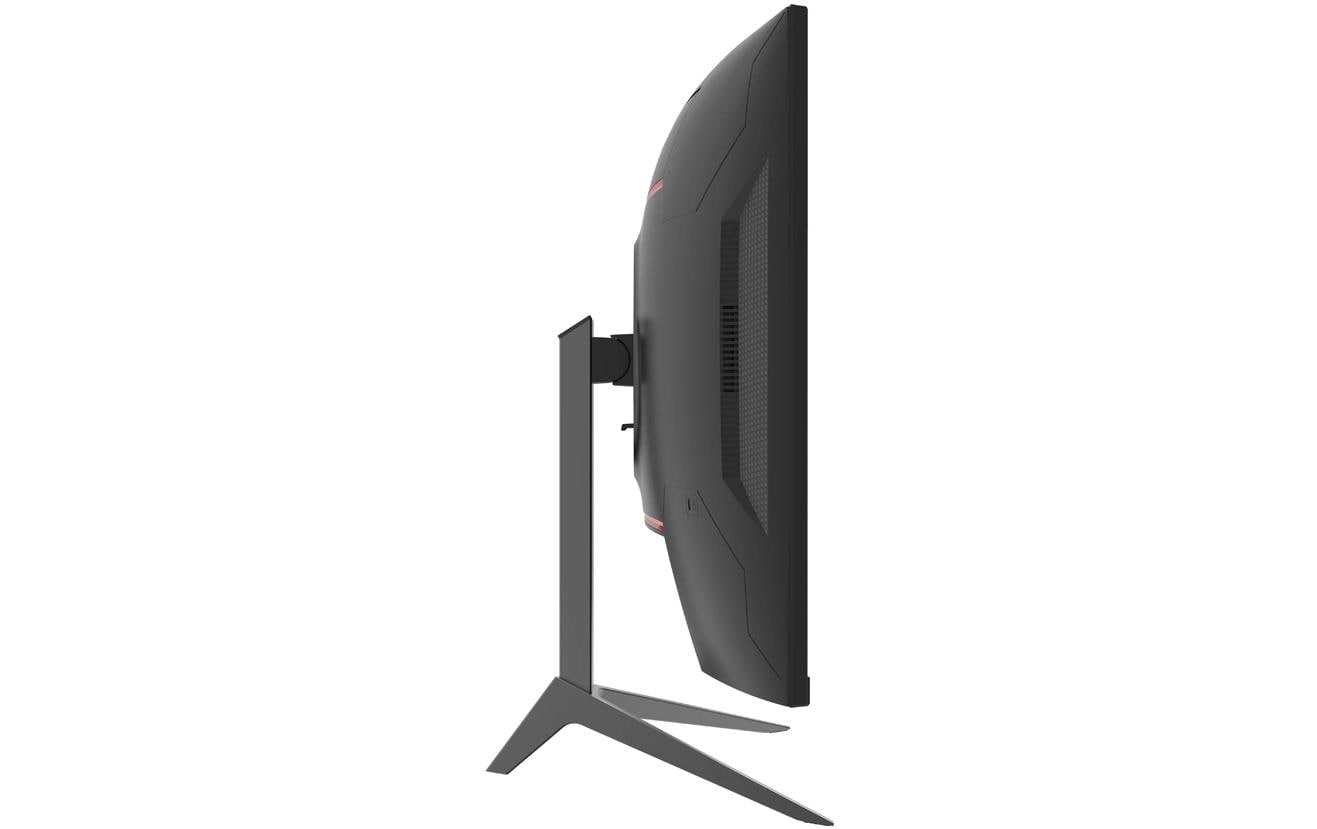 LC-Power LC-M27FC 27" Curved Monitor 180 Hz Full HD Schwarz, Rot