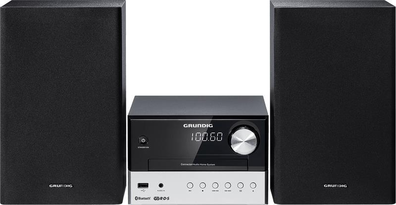 Grundig CMS 2000 BT Heim-Audio-Mikrosystem 30 W Schwarz - Silber (GFH1040)