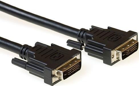 ACT DVI-D Dual Link cable male - male 1,00 m DVI-D(24+1) DL M/M SQ 1.00M (AK3833)