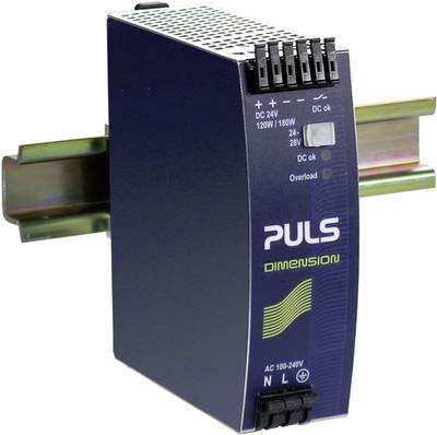 PULS DIMENSION QS5.241 Hutschienen-Schaltnetzteil, DIN-Netzgerät 24 V/DC/5 A 120 W (QS5.241)