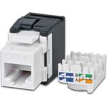 Wirewin KAT6 Gigabit Ethernet Keystone Modul, ungeschirmt Keystone System (TKS JACK KAT6 UTP)