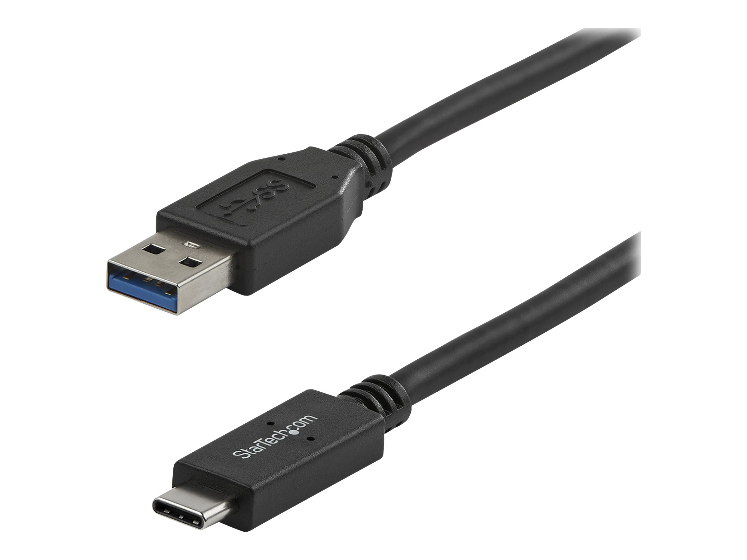 StarTech.com 1m USB 3.1 USB-C auf USB-A Kabel 10 Gbit/s Schwarz