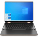 HP Spectre x360 14-ea0080ng - Flip-Design - Core i7 1165G7 / 2.8 GHz - Win 10 Home 64-Bit - 16 GB RAM - 512 GB SSD NVMe, TLC - 34.3 cm (13.5") IPS Touchscreen 1920 x 1280 - Iris Xe Graphics - Bluetooth, Wi-Fi 6 - luxuriöser Kupfereffekt, sandgestrahlte eloxierte Oberfläche, Nightfall Black Aluminium - kbd: Deutsch