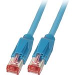 EFB-Elektronik RJ45 Patchkabel Cat.6A S/FTP LSZH Dätwyler 7702 TM21 blau 1m Hersteller: EFB Elektronik (K8708BL.1)
