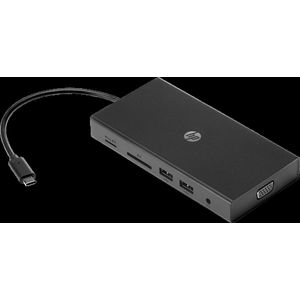 HP Travel Hub - Port Replicator - USB-C - VGA, HDMI - Europa (1C1Y5AA#ABB)