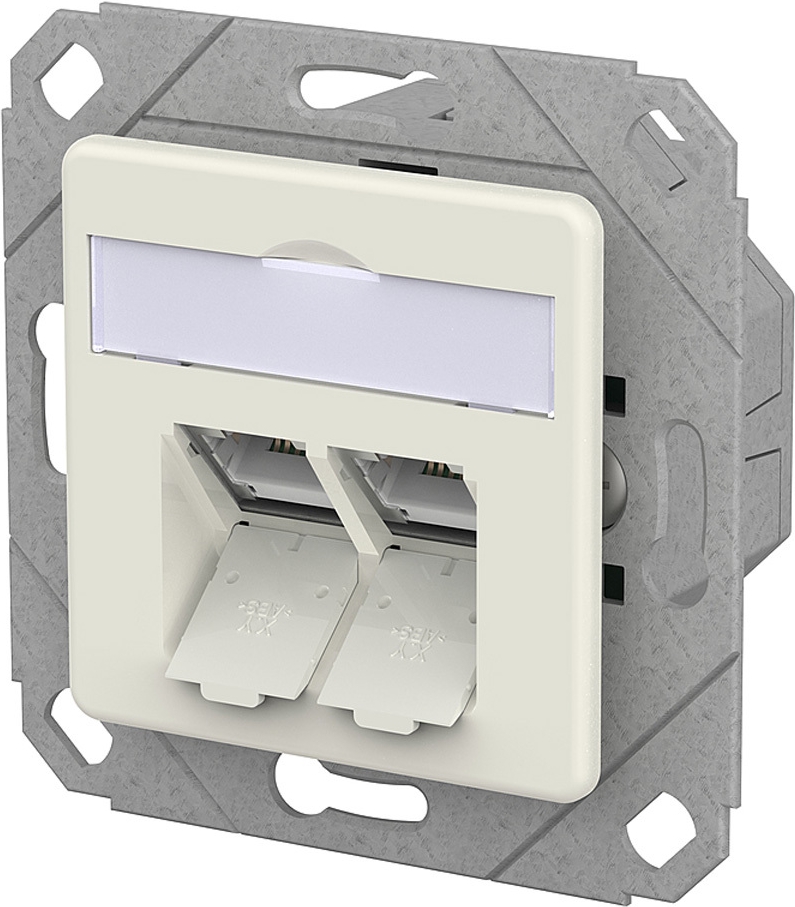 METZ CONNECT RJ45 Anschlussdose LSA++ UPk reinwei 130E381102-I (130E381102-I)