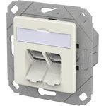METZ CONNECT RJ45 Anschlussdose LSA++ UPk reinwei 130E381102-I (130E381102-I)