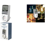 ANSMANN Steckdose Zeitschaltuhr AES4 Wochenzeitschaltuhr, 10 Programme (1260-0006)