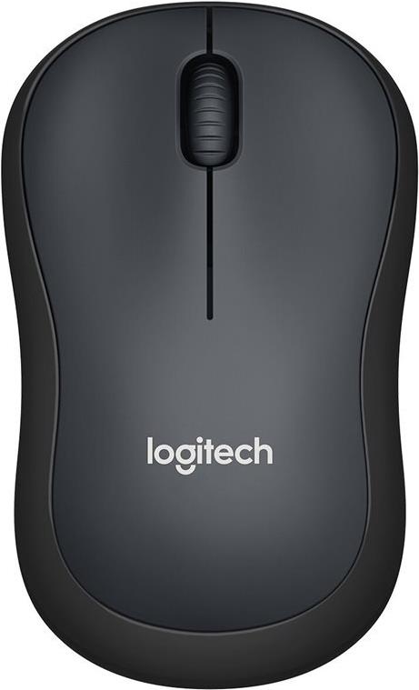 Logitech M220 Silent Maus 2.4 GHz Holzkohlefarben