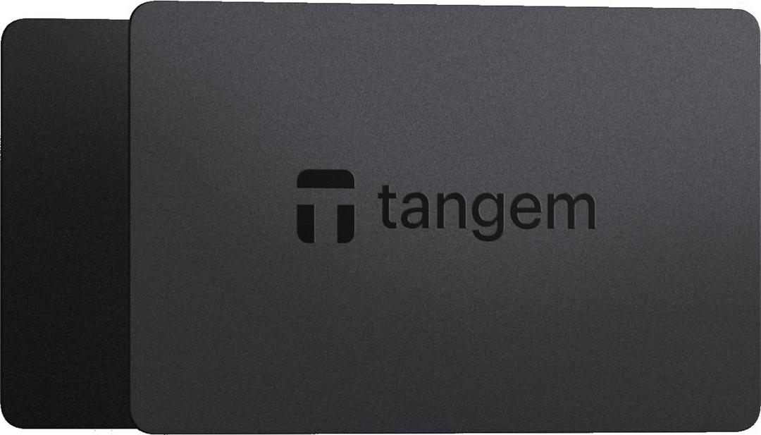 TANGEM Card 2.0 Hardware Wallet Schwarz