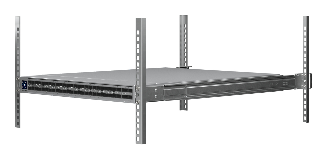 Ubiquiti UniFi Enterprise Campus Aggregation Switch 48x 25G SFP28 + 6x 100G QSFP28 Layer 3 managed Silber