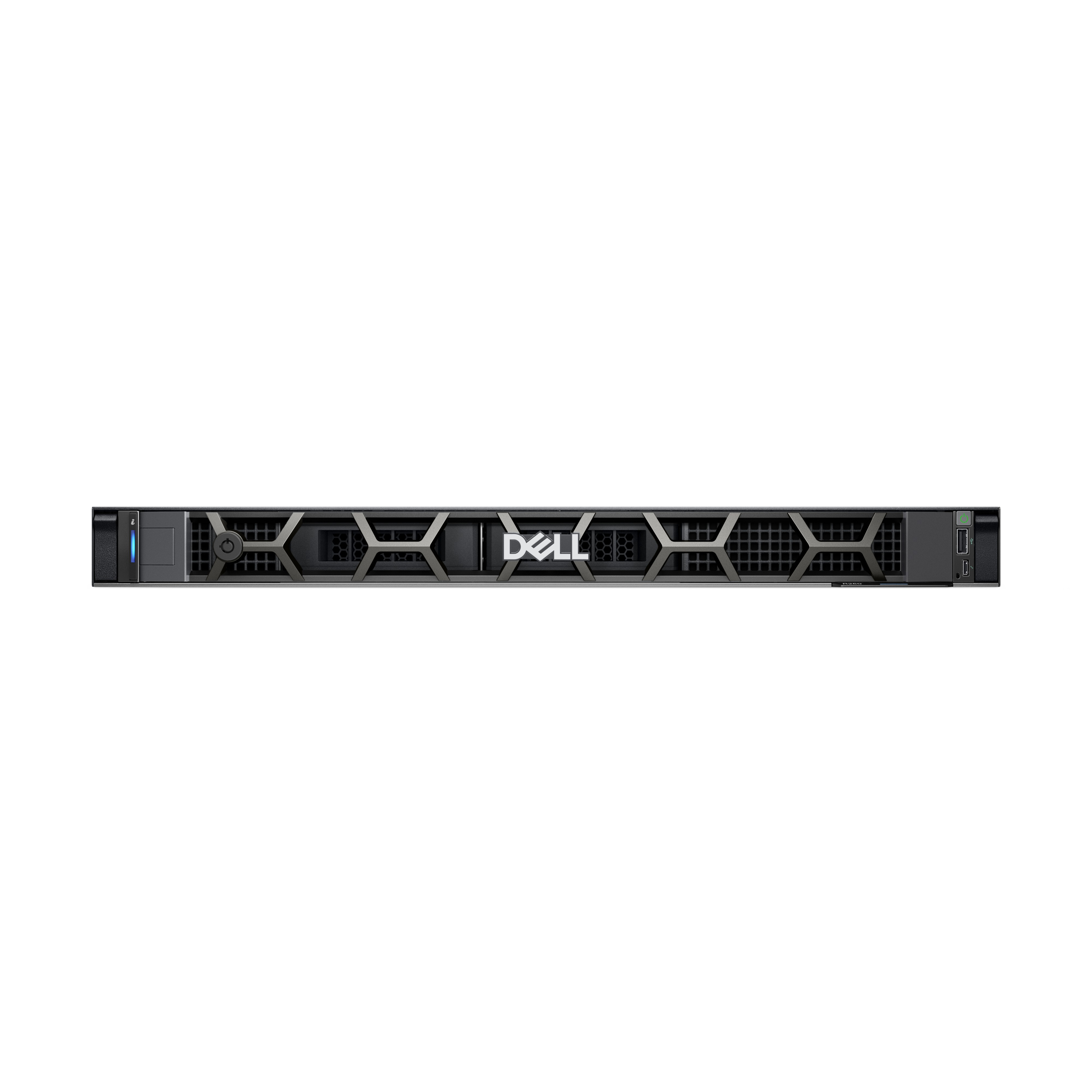 DELL PowerEdge R260 Rackserver 1U Intel Xeon 6 6325P 16 GB RAM 480 GB HDD 6x 2.5" Hot-Plug Schwarz