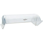 APS Rolltop-Haube GN-Behälter und GN-Tabletts, transparent aus Polycarbonat, verchromter Kreuzgriff, passend für - 1 Stück (11010)