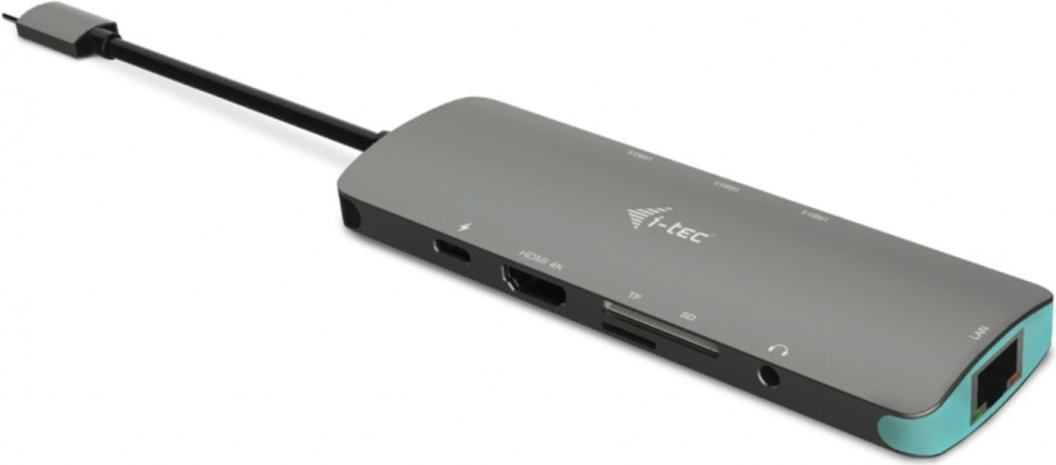 i-Tec USB-C Metal Nano Docking Station 4K HDMI LAN + Power Delivery (C31NANODOCKLANPD)