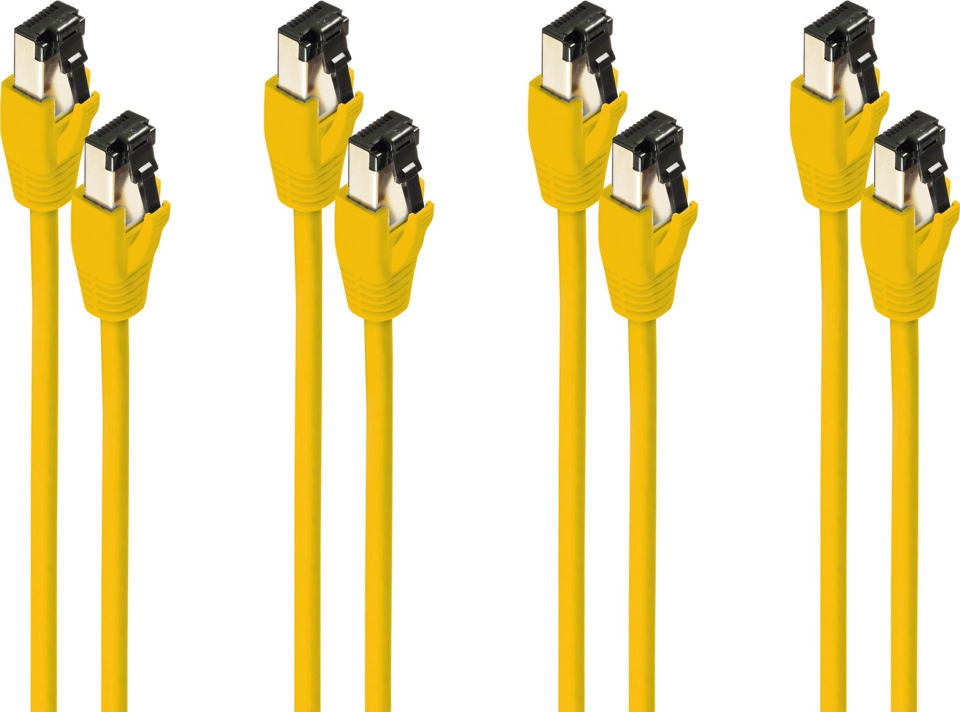 shiverpeaks BS08-41052-4 Netzwerkkabel Gelb 5 m Cat8.1 F/FTP (FFTP) (BS08-41052-4)