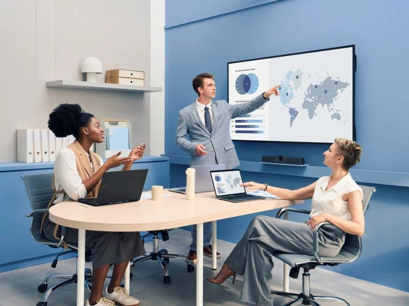 ViewSonic CDE4331-1C 43" 4K Digital Signage Display Schwarz