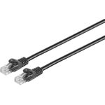 S/CONN maximum connectivity Netzwerkkabel-RJ45 Patchkabel U/UTP mitCat.7 Rohkabel schwarz 3m (08-35045)