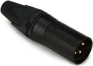 Equip Kabelverbinder 3-Polig Stecker schwarz (147930)