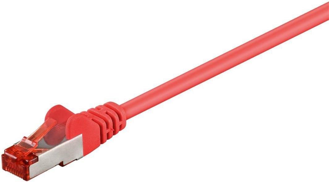MicroConnect S/FTP CAT6 25m Red LSZH (SSTP625R)