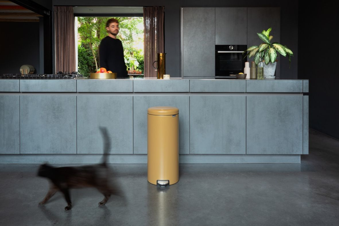 Brabantia NewIcon Treteimer 30 l Warm Gold