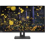 Lenovo ThinkVision E27q-20 68,6 cm (27" ) 2560 x 1440 Pixel Quad HD LED Schwarz (62D0GAT1EU)