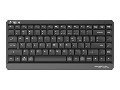 A4tech FSTYLER FBK11 Kabellose Tastatur 2,4 GHz + Bluetooth Grau