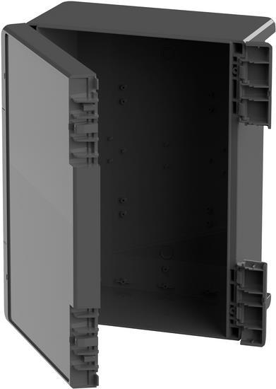 Bopla B 273616 ABS-7024 Bocube Gehäuse 96037674 Universal-Gehäuse 284 x 364 x 160 ABS Graphitgrau (RAL 7024) (96037674)