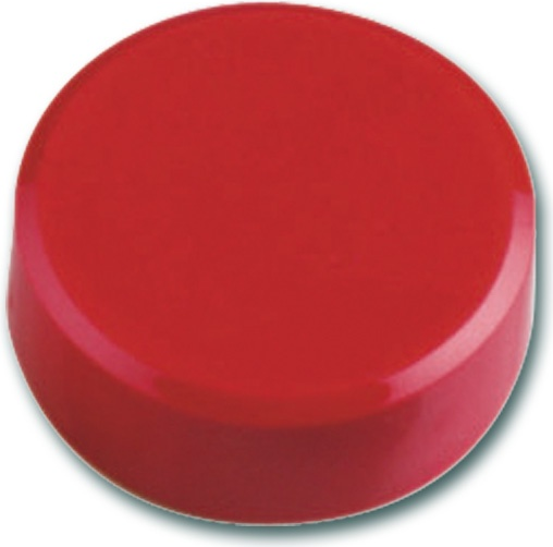 Maul Magnet MAULpro (Ø x H) 30 mm x 10 mm rund Rot 20 St. 6177125 (6177125)