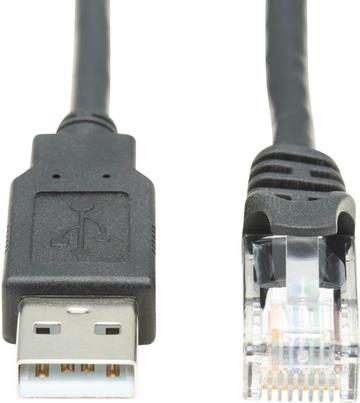 Tripp Lite U009-015-RJ45-X Kabeladapter RJ-45 USB 2.0 Type-A Schwarz (U009-015-RJ45-X)