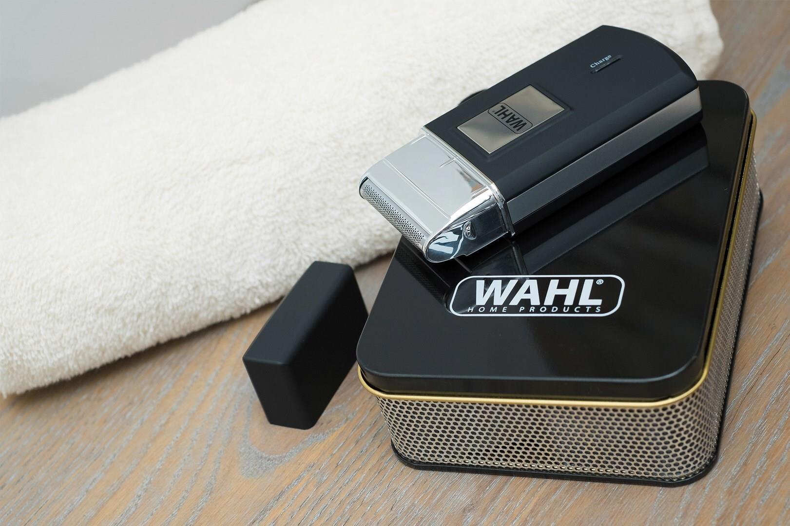 Wahl 03615 Travel Shaver Rasierer Schnurlos Schwarz - Silber