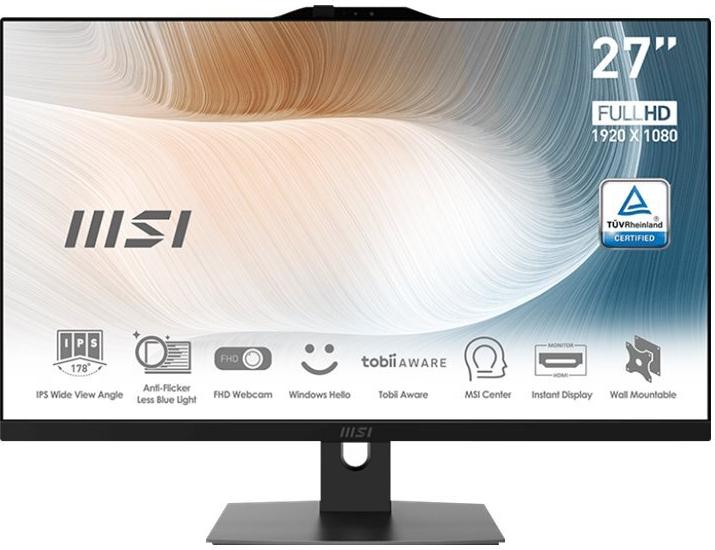MSI Modern AM272P 12M-1063AT All-in-One schwarz 27" 68.6cm FHD Display Intel Core (00AF8211-1063)