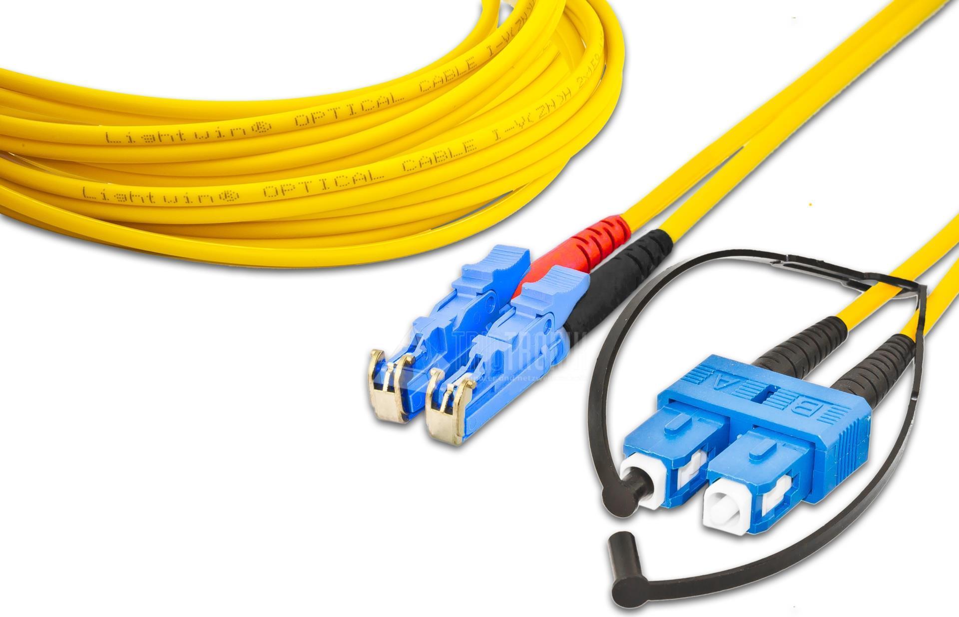 Lightwin High Quality Duplex LWL Patchkabel (LDP-09 LSH-SC 10.0)