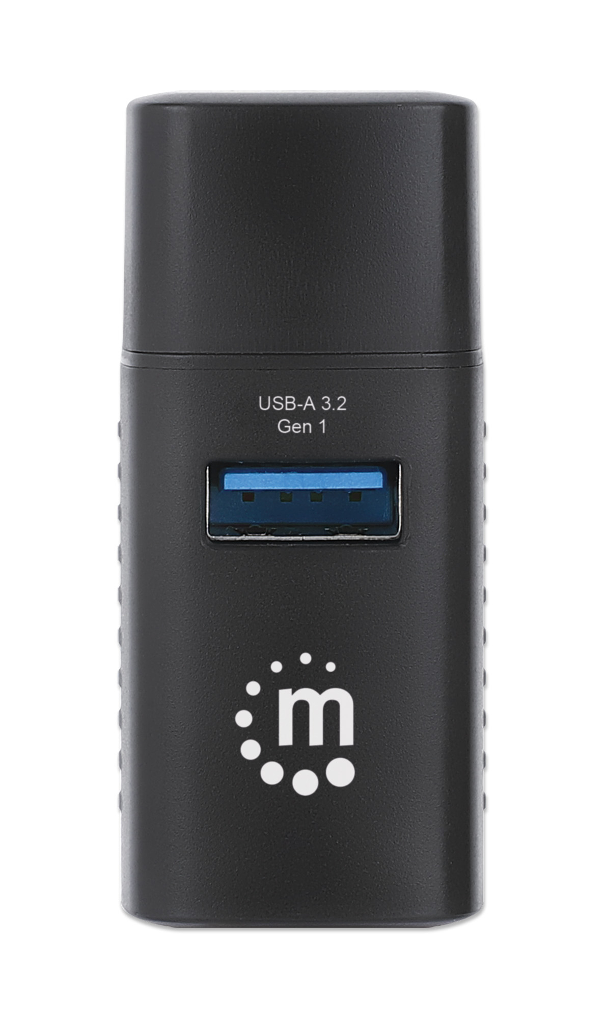Manhattan 180993 USB-Hub USB Type-C auf 3x USB-A 2 m Schwarz
