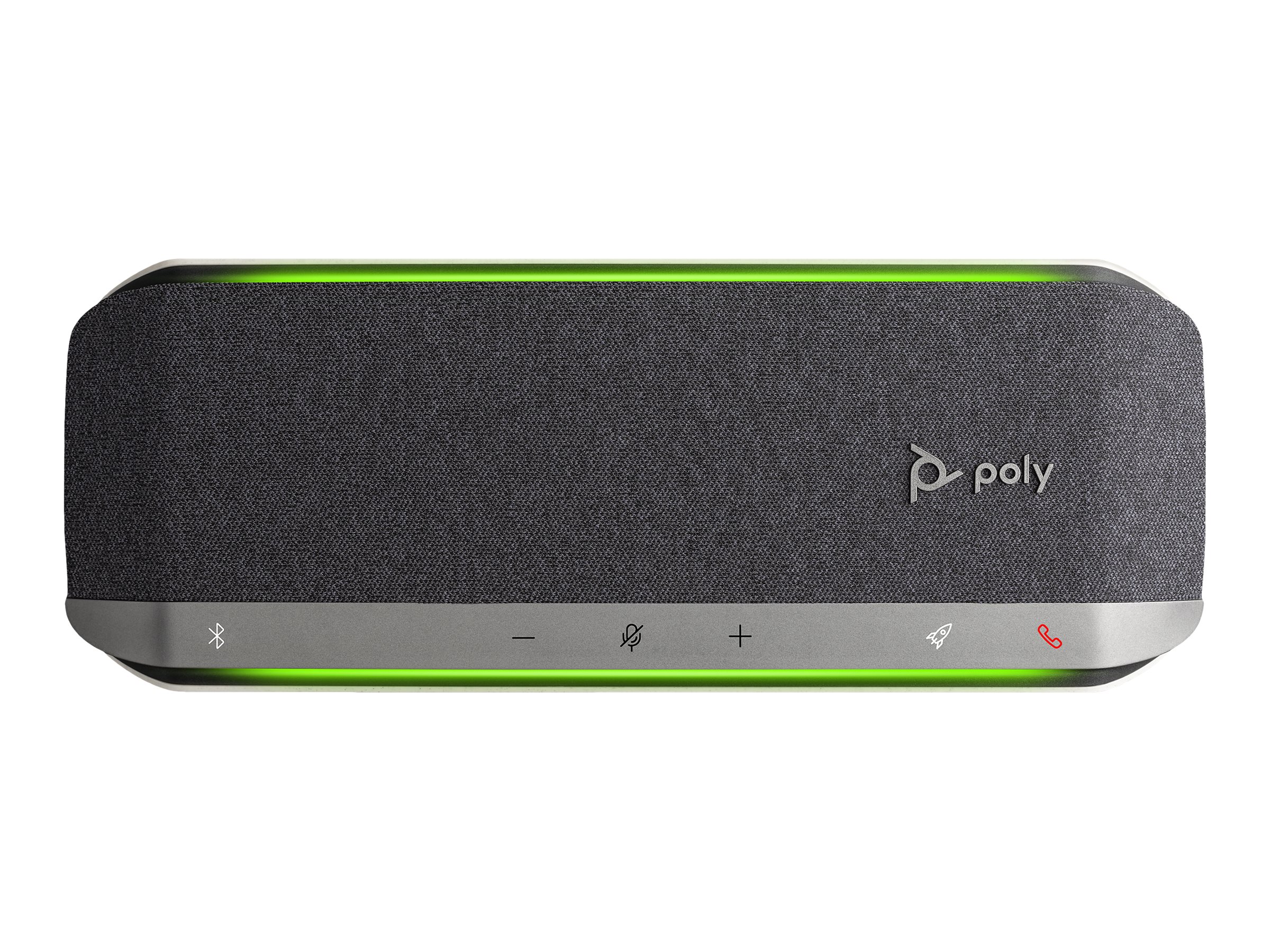 HP Poly Sync 40+ (with Poly BT600) Freisprecheinrichtung Schwarz, Silber